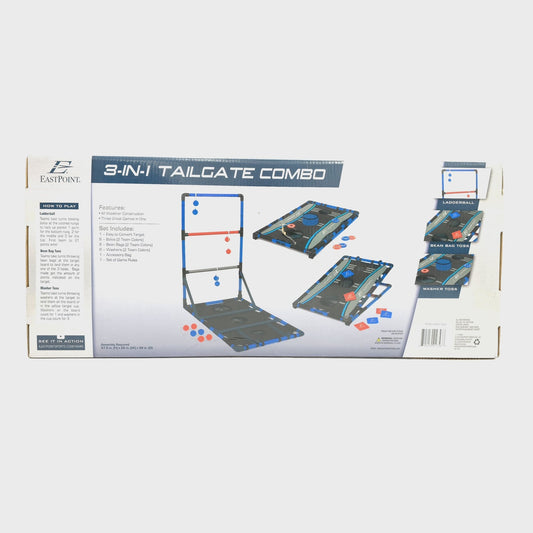3-in-1 Tailgate Combo Ladder Ball Bean Bag Washer Toss